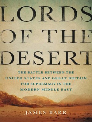 cover image of Lords of the Desert